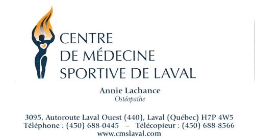 Centre de Médecine Sportive de Laval à Laval